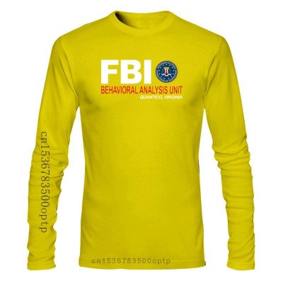 Mens Clothes High Quality Shirts Men FBI Inspector Classic T Shirts Men ...