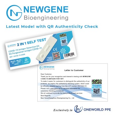 【KKM Approved 1 Box 25Kit NewGene 2in1 Saliva & Nasal Covid Test Kit ...