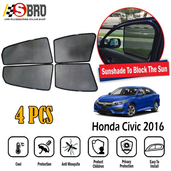 Honda Civic 20162021 FC FK Sunshade Car AntiGlare Day