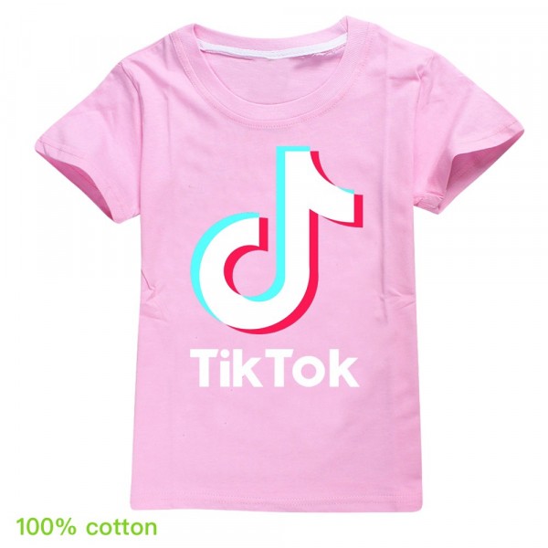 Cotton Tee Shirt Tik Tok Enfant T-shirt Enfant Tik Tok Princesse