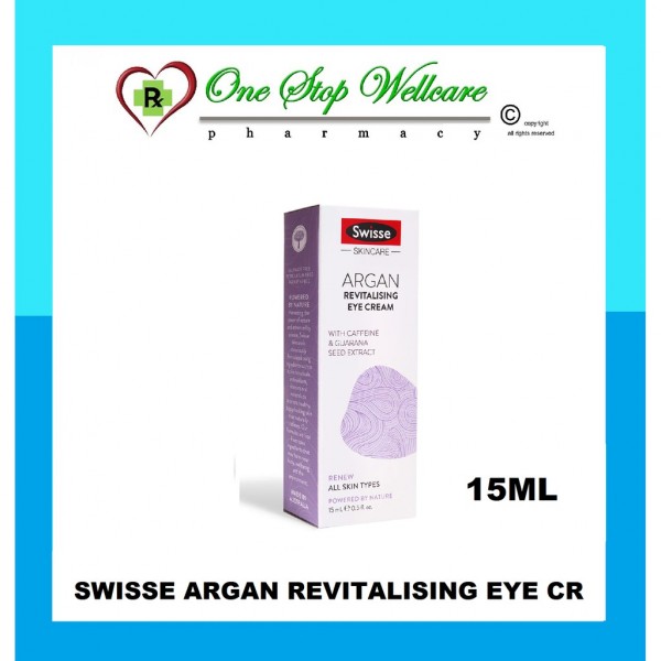 SWISSE ARGAN REVITALISING EYE CREAM 15ML PGMall