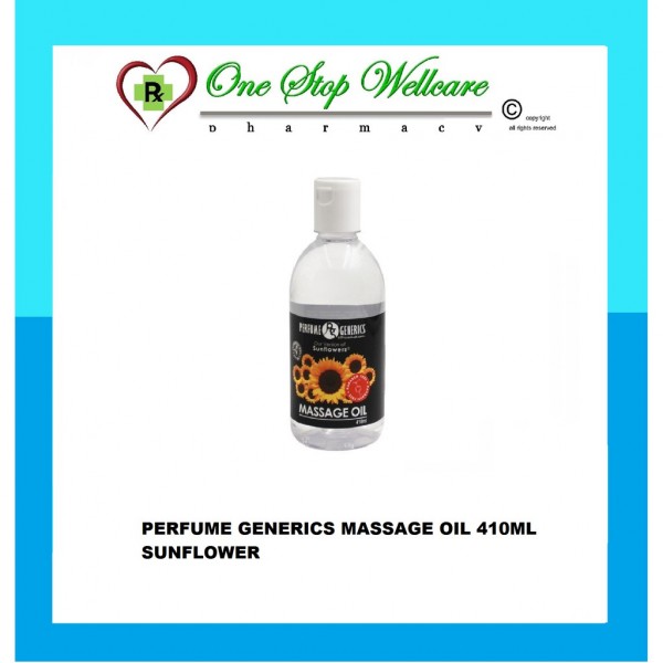 PERFUME GENERICS MASSAGE OIL 410ML LAVENDER SUNFLOWER GOAT'S