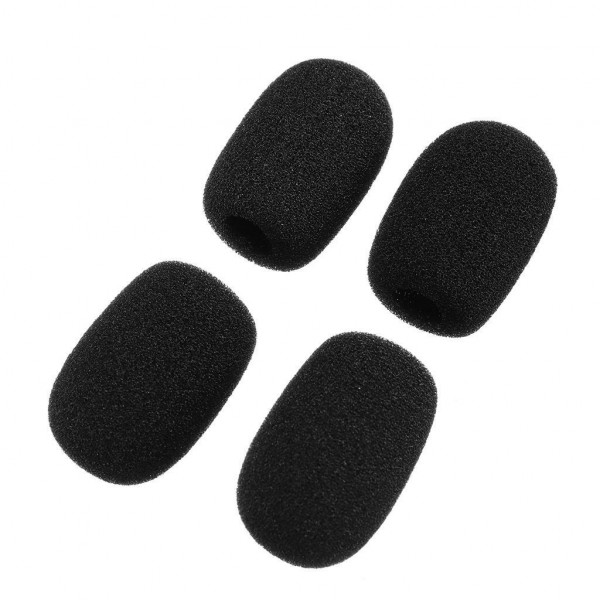 4 Pcs Pop Filter Foam Windscreen for Shure WH20 PG30 PGA31 SM35 Headset