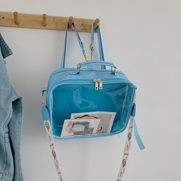 Kawaii Ita Bag – Japanese Style Backpack/Crossbody With PVC  display picture 1