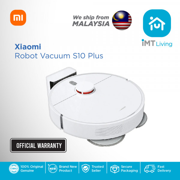 Xiaomi Robot Vacuum S10+ Mi Malaysia Warranty 2 in 1 Mopping System