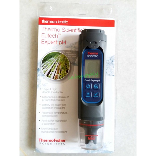 Eutech Digital pH Meter Expert pH & Temperature Tester PGMall
