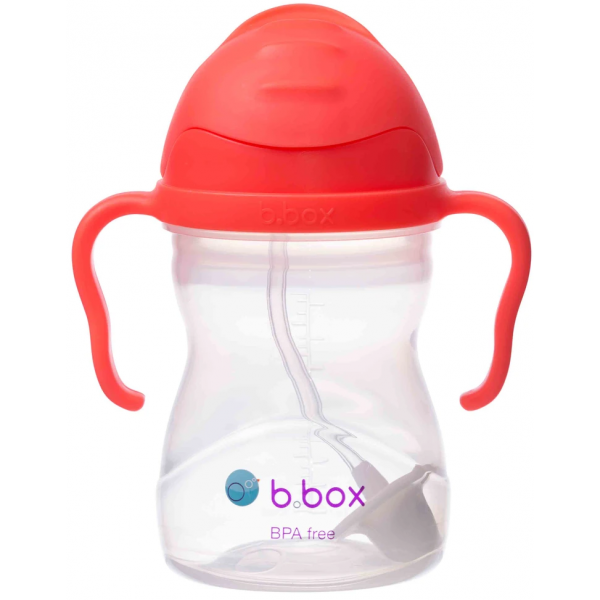 Original B.Box BBox B Box Straw Sippy Cup (240ml/8oz) + Many Colors Choice Apple PGMall