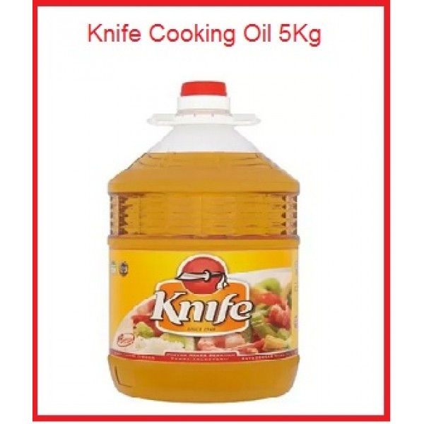 Knife Cooking Oil 5kg Minyak Masak 5kg PGMall