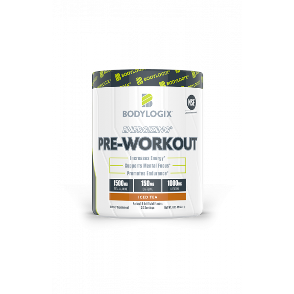 Bodylogix PreWorkout Iced Tea 30's PGMall