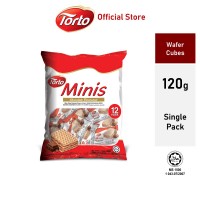 Torto Minis Cubes Chocolate Flavour 120g 