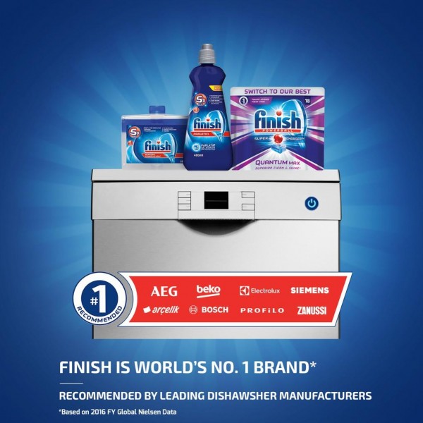Finish Rinse Aid Shine & Dry Dishwasher Cleaning 500ml PGMall