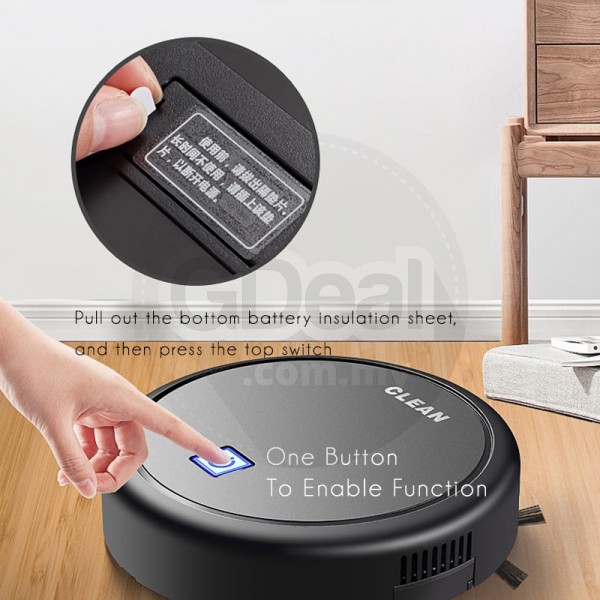 GDeal ES23 Intelligent Recharge Automatic Sweeping Machine USB Smart