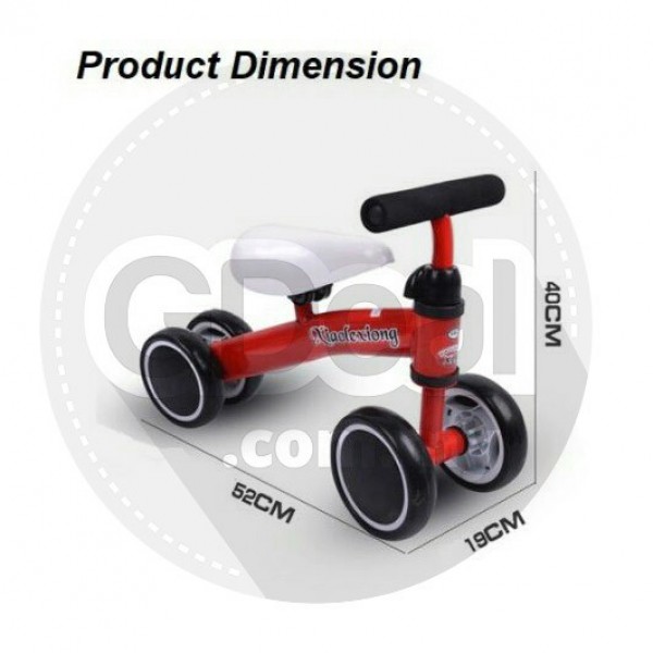 GDeal Baby Balance Walker Glider Bike Walking Kids Scooter Tricycle