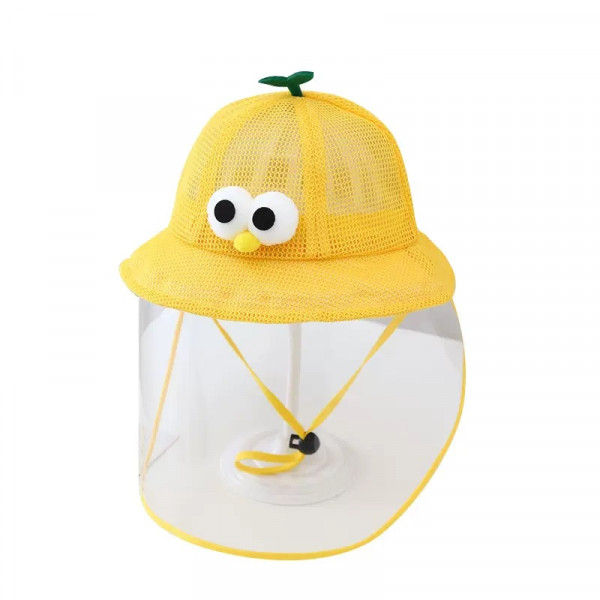 Baby Bucket Hat Protective Cap Antidroplet Child Isolation Removable