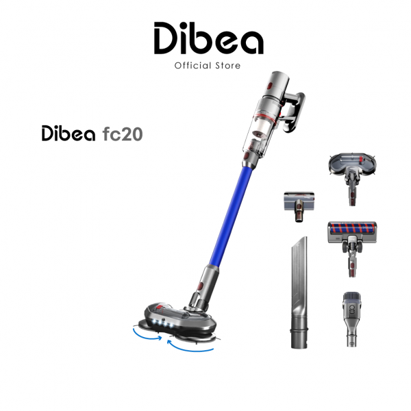Dibea FC20 2 in 1 Sweep & Mop Cordless Vacuum Cleaner at 20,000PA