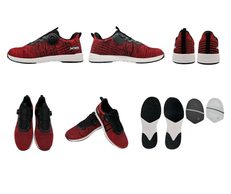 Bowling Shoe - XTECH - X LOCK - RIGHT HANDED - BOA - RED / BLACK
