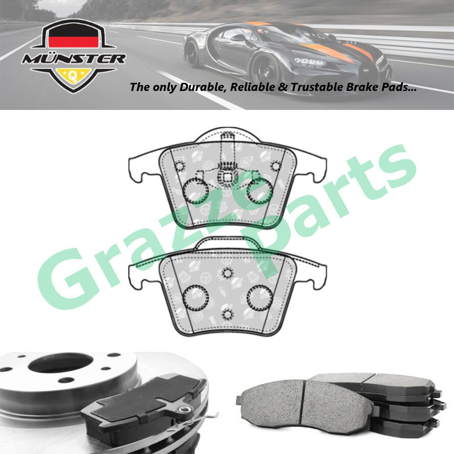Münster Disc Brake Pad Rear Volvo XC90 I 2.5 T 02'-06' B5254T2 D3 D5 2.4 (D) 09'-14' D5244T5 T6 2.9 