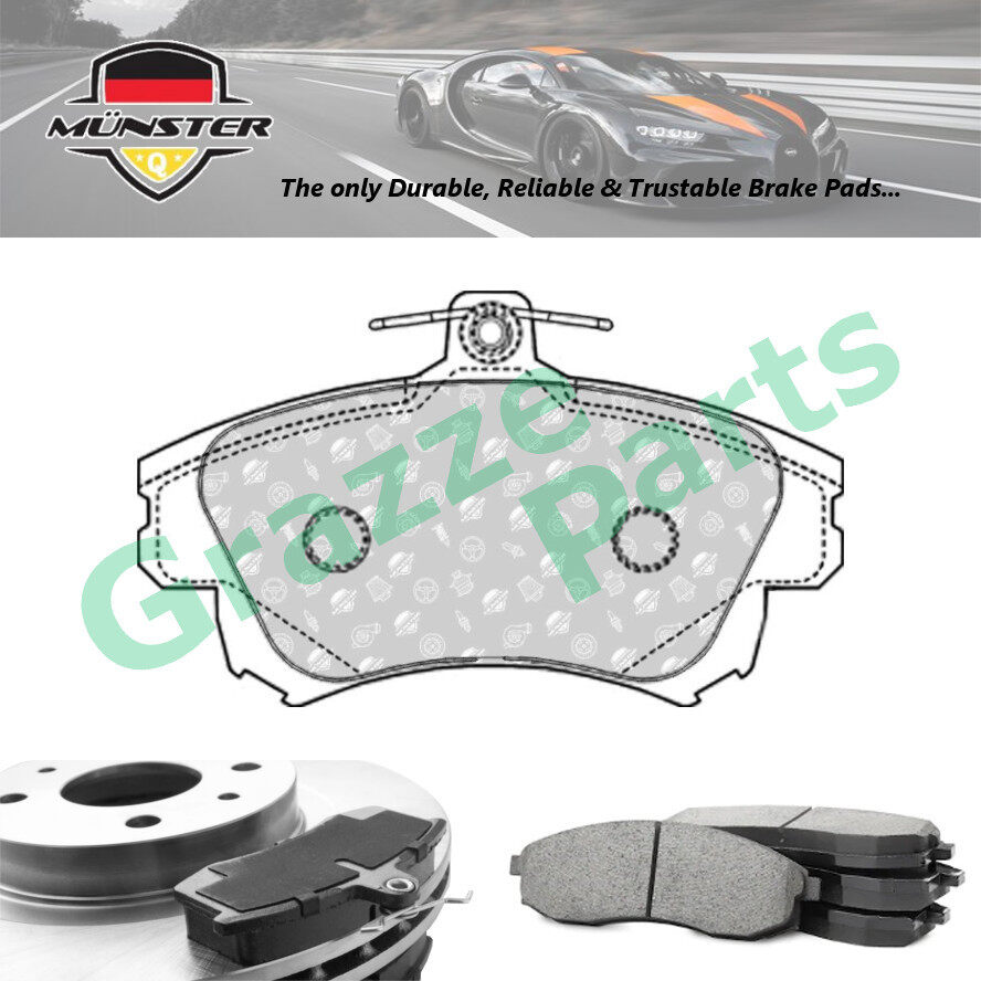 Münster Disc Brake Pad Front for Volvo S40 I VS 2.0 1995-2003 B4204S Volvo V40 VW Estate 1.9 1997-20