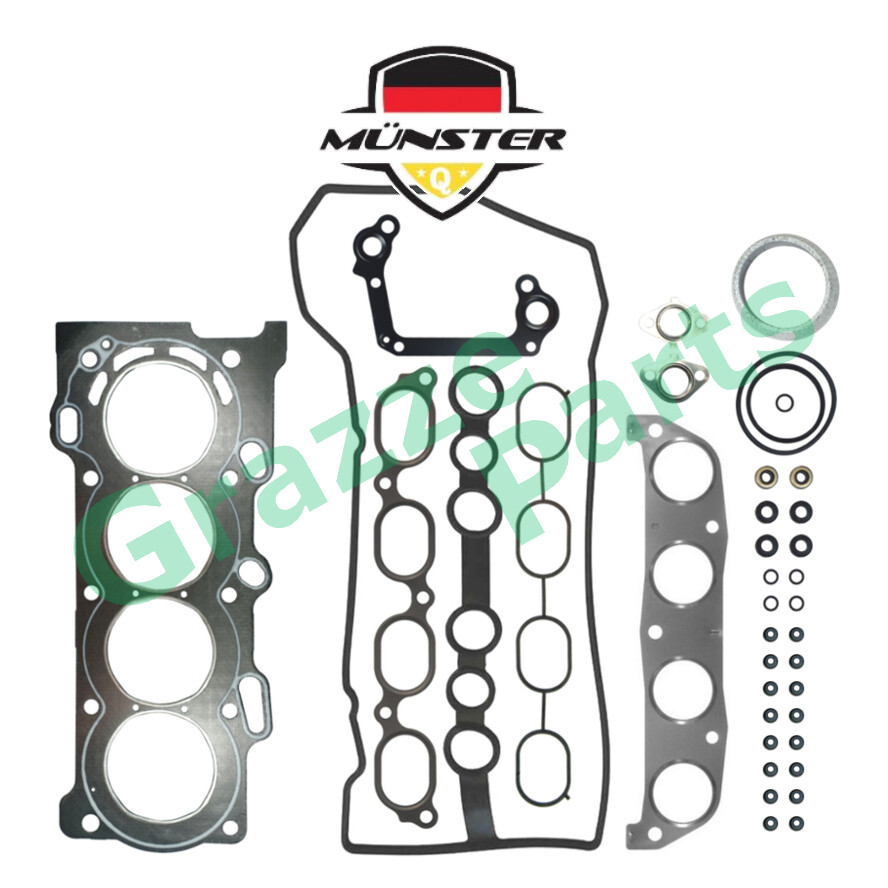 M nster Head Top Set Gasket 04112-22060 for Toyota Altis 1.6 1.8 3ZZ-FE 1ZZ-FE (Carbon)