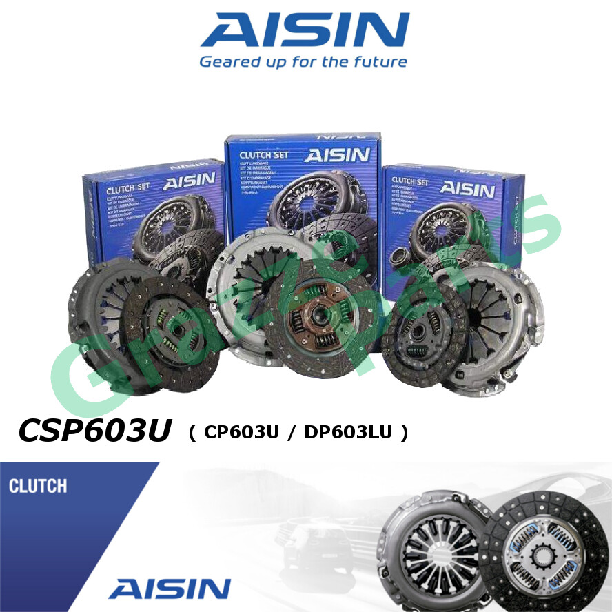 Aisin Clutch Disc Plate Cover Kit Set Proton Saga FLX 1.3 1.6 Preve Iriz - 8.0" x 17T x 20.0mm (CP60