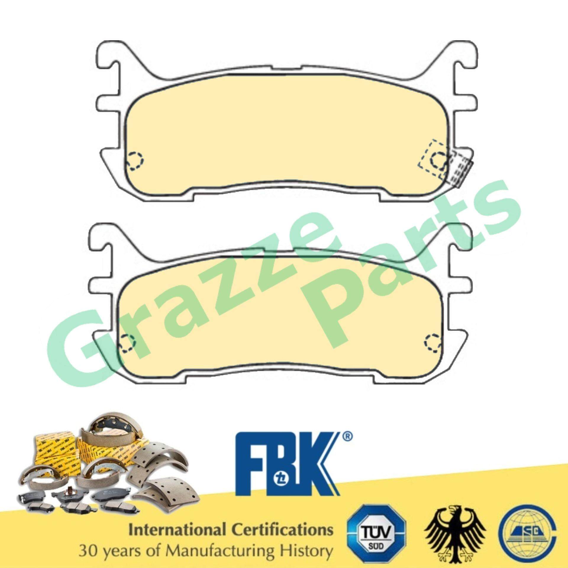 FBK Disc Brake Pad Front for FD3097S Mazda Lantis 1.6 MX5 2D93
