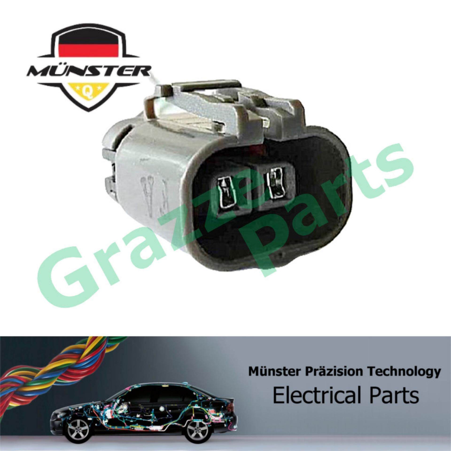 M  nster 2-Pin Socket Radiator Cooling Fan Motor MU004 Mitsubishi Evolution 4 - 10 CY4A ASX