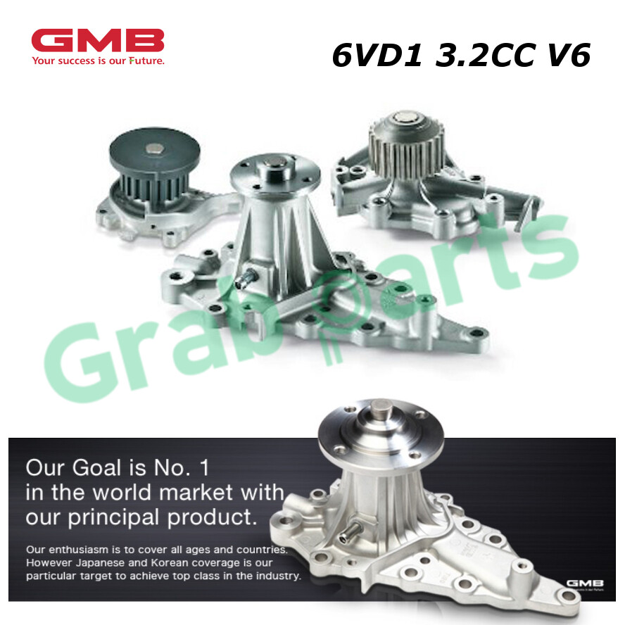 GMB Engine Water Pump for Isuzu Trooper 3.2 V6 6VD1