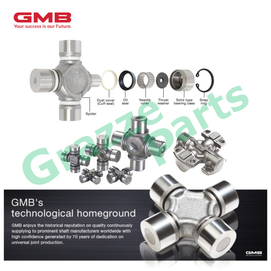 GMB Universal Joint / U-Joint / Coupling GUIS-62 for Isuzu Hicom Import