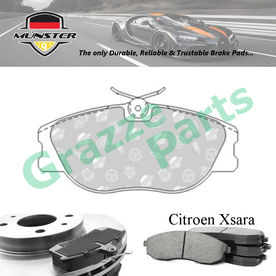 Münster Disc Brake Pad Front for Citroen Xsara N2 2.0 97'-10' NFU (TU5JP4) RFN (EW10J4)
