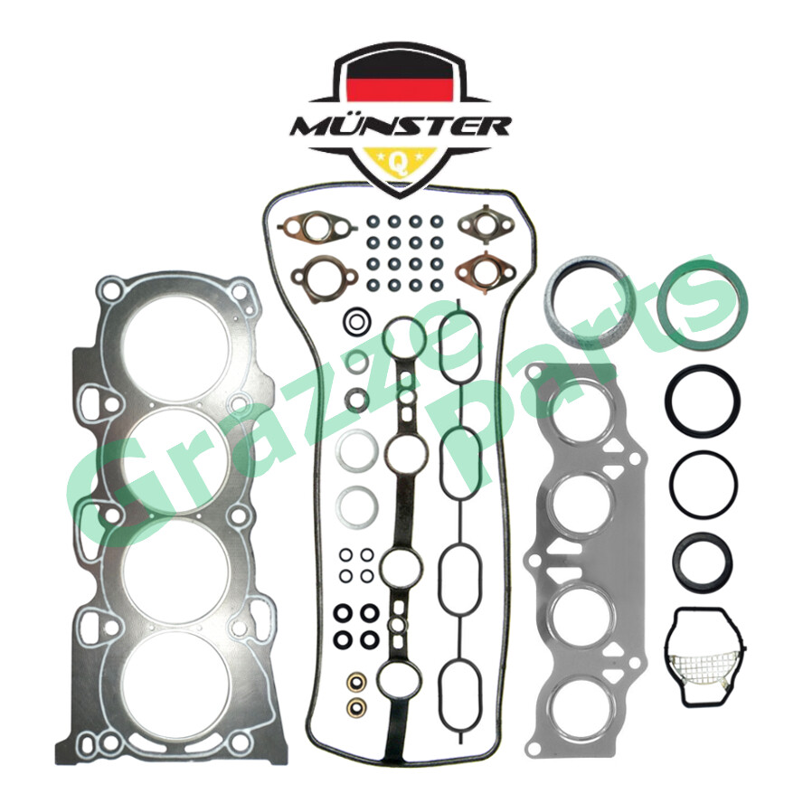M  nster Head Top Set Gasket 04112-28100 for Toyota Camry ACV30 ACV40 ACV41 2AZ (Carbon)