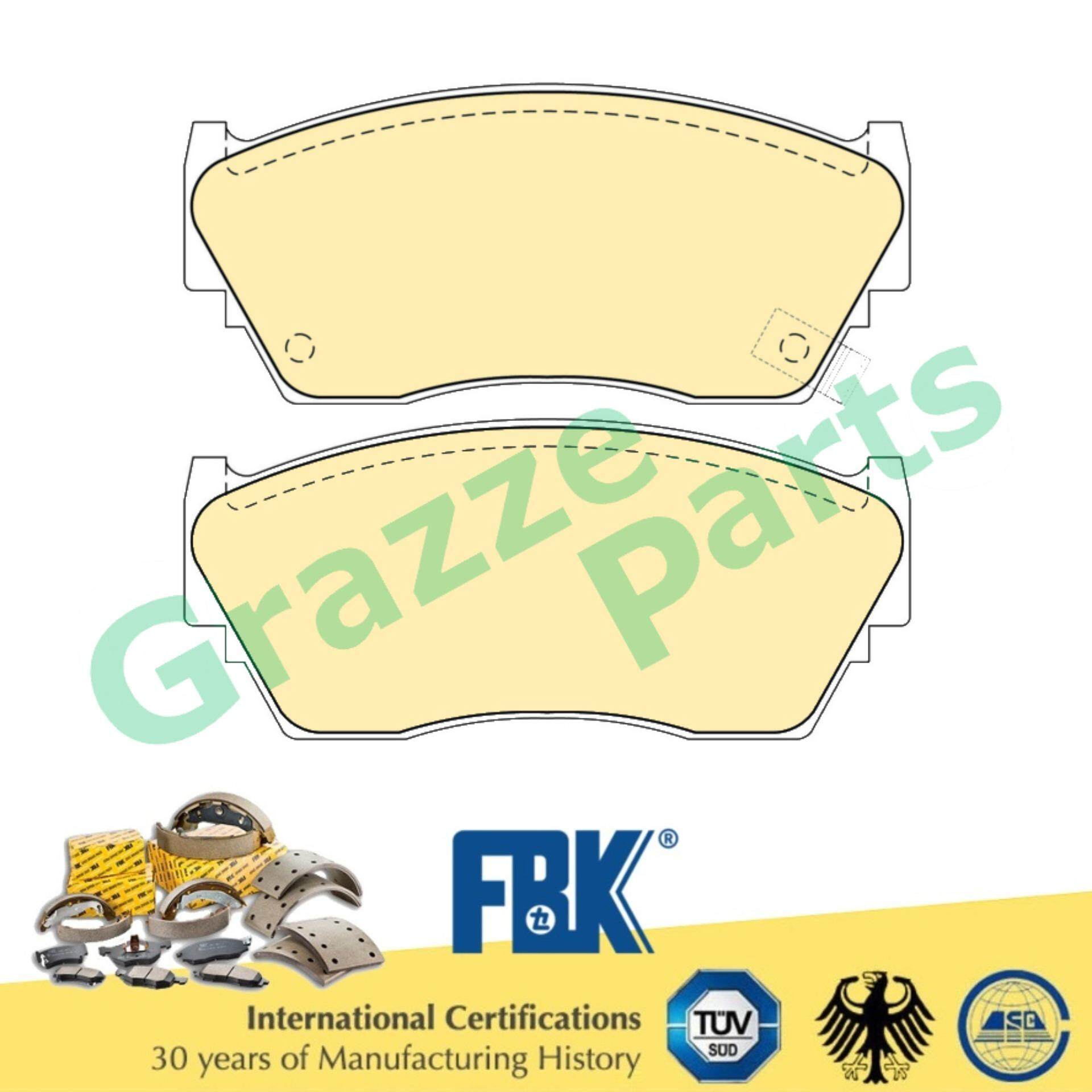 FBK Disc Brake Pad Front for FD1158S Nissan Sunny B13 March K11
