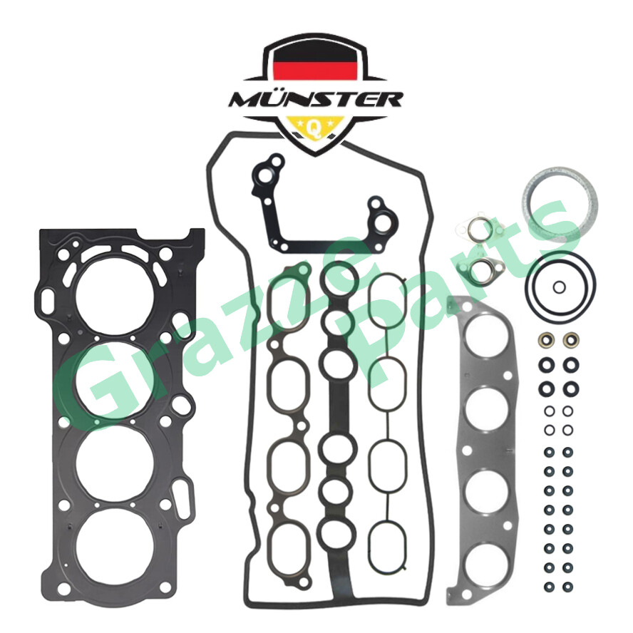M nster Head Top Set Gasket 04112-22060 for Toyota Altis 1.6 1.8 3ZZ-FE 1ZZ-FE (Metal)