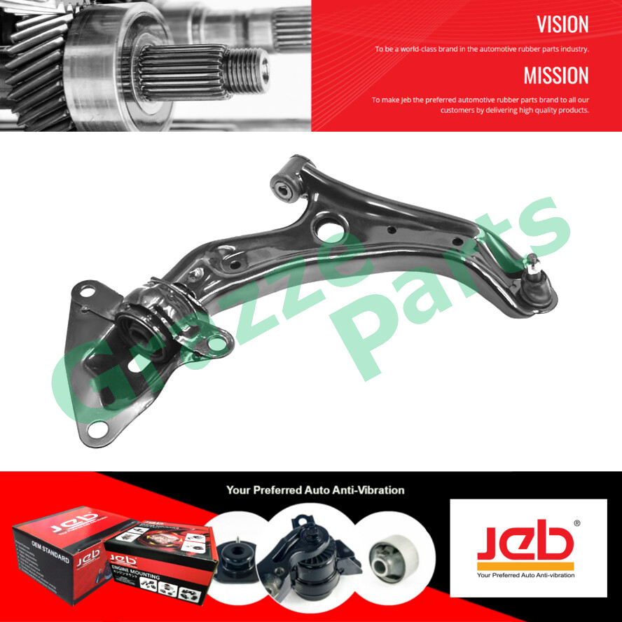 JEB RH Front Lower Control Arm 51350-TGO-T02 for Honda City TMO Jazz TFO