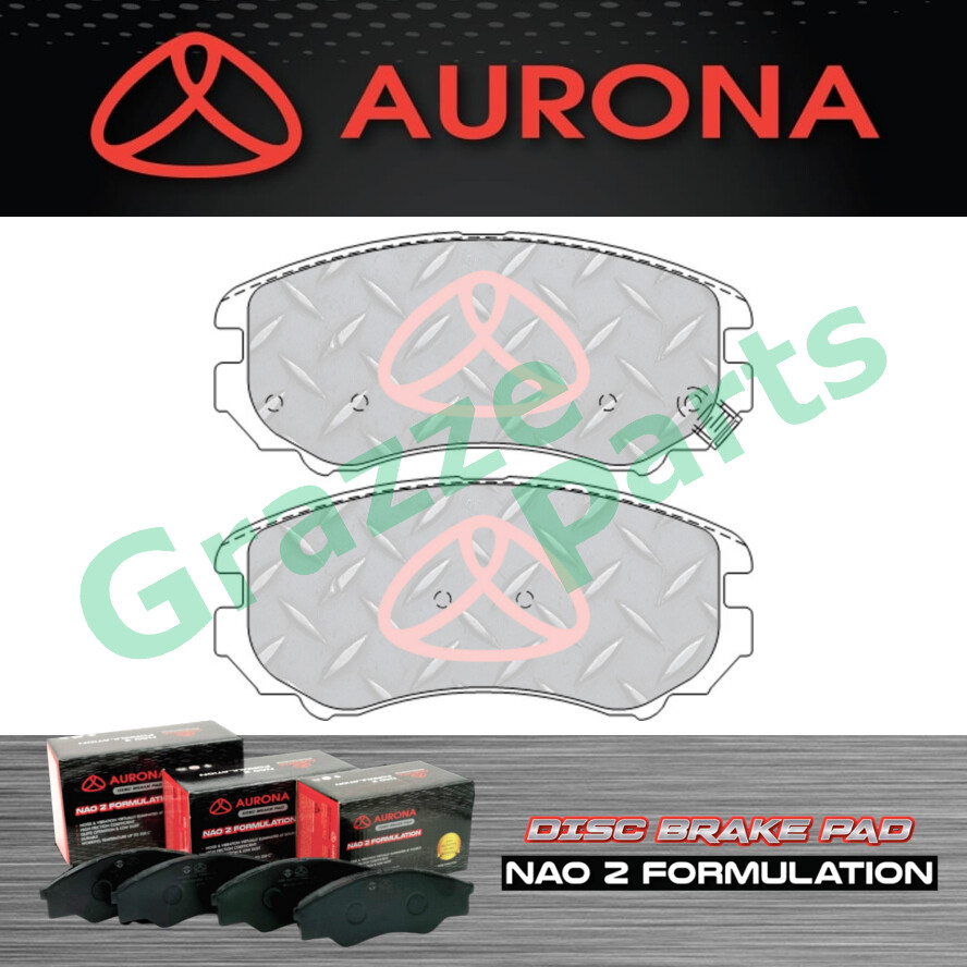 Aurona NAO2 Disc Brake Pad Front AUR561504 Hyundai Azera 3.3 FC41 Elantra HD 1.6 2.0 Sonata EF NF 2.