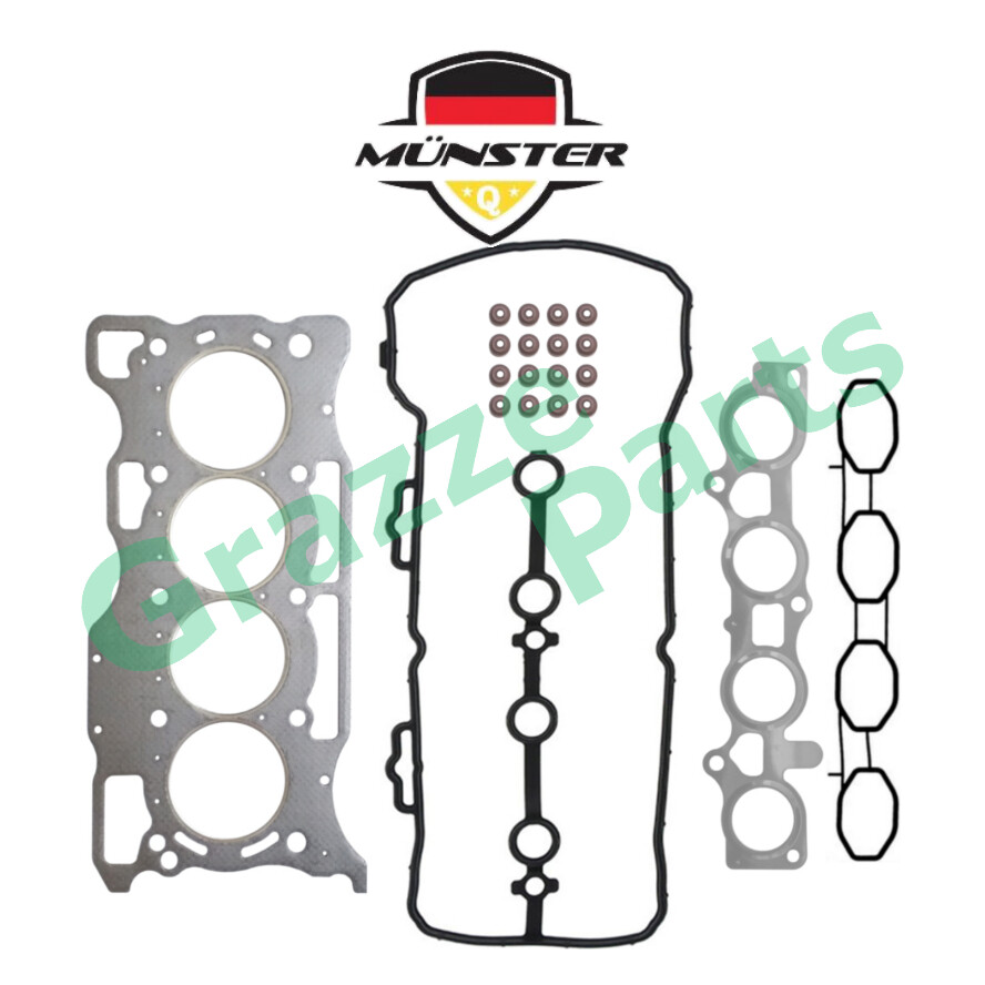M  nster Head Top Set Gasket 11042-EE027 For Nissan Latio Livina 1.6 HR16DE (Carbon)