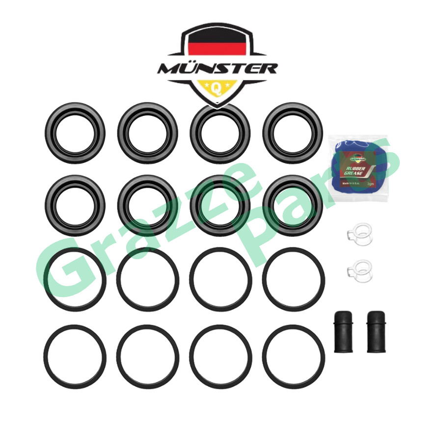 Münster Disc Brake Caliper Repair Kit (Full Set) Front for 04479-50130 Toyota Celsior UCF30 Lexus LS