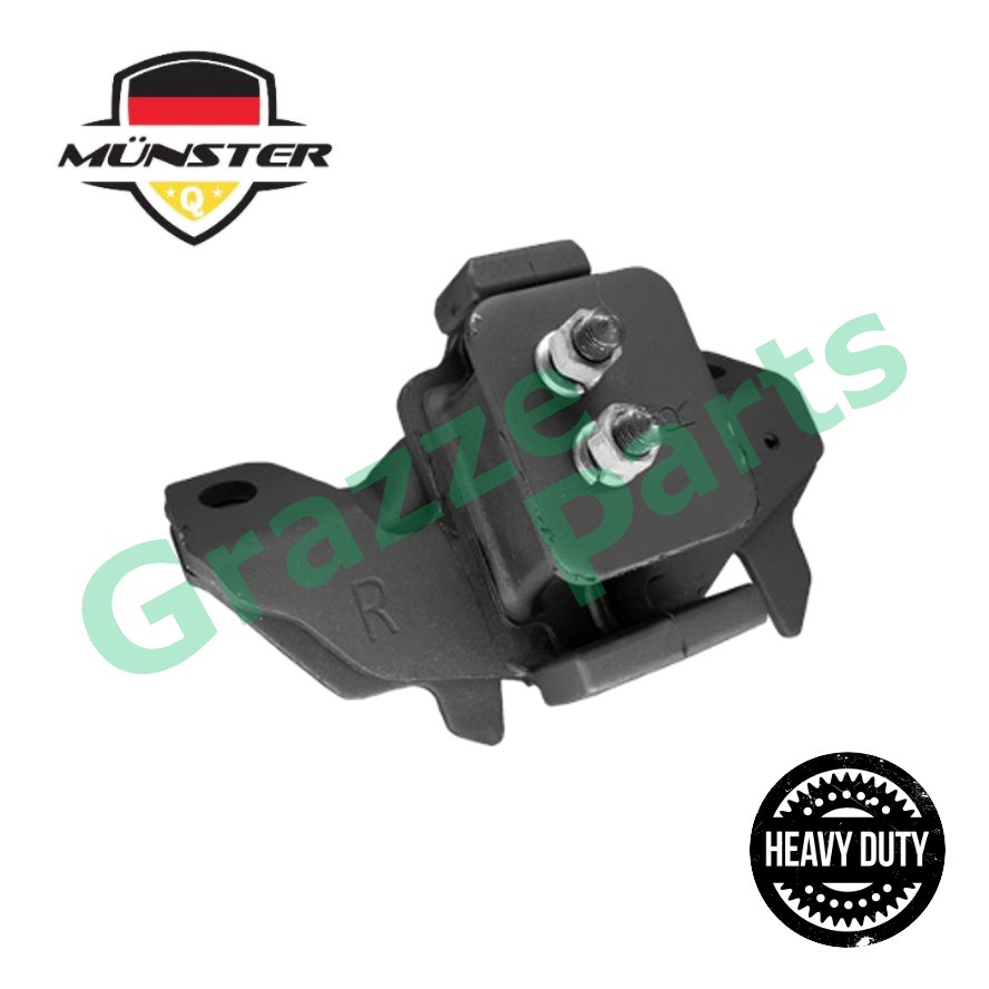 (1pc) Münster "Heavy Duty" ISZ4103 Engine Mounting Set for Isuzu DMax D-Max 2.5 3.0 4JK1 4JJ1 2013-2