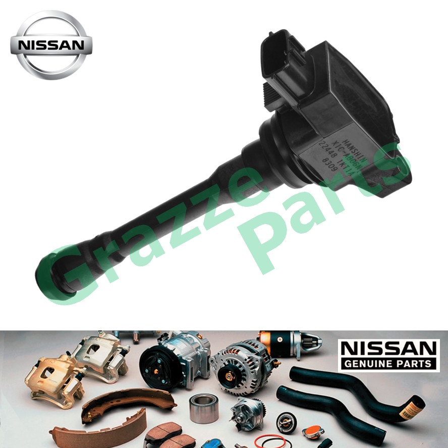 (1pc) Nissan Original Ignition Plug Coil 22448-1KT1A / 22448-JA00C for Nissan Elgrand E52 2.5 QR25DE