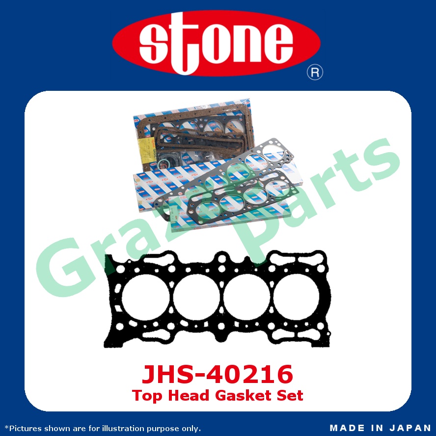 Stone 100% Made In Japan Top Head Gasket Set JHS-40216 Honda Lagreat Avancier Odyssey 2.3 SC SOHC TA