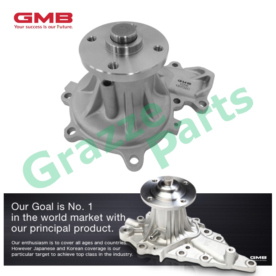 GMB Engine Water Pump GWIS-56A Isuzu ELF 350 ELF350 NPR 75 NPR75 NPR 85 NPR85 5.2 4HK1 4HK1-T