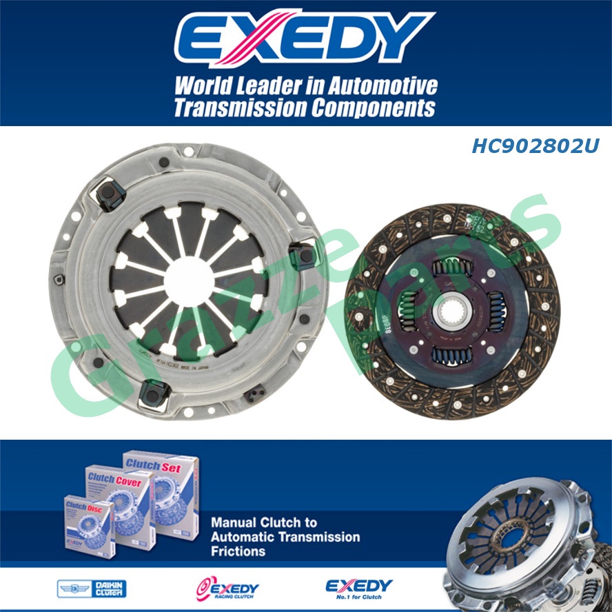 Exedy Daikin Clutch Kit Set HC902802U for Honda Civic SO4 SR4 1.6 VTEC SOHC D16Y - (8-1/2" inch, 212