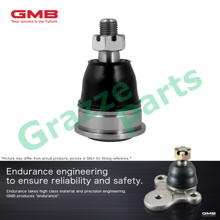 (1pc) GMB Control Arm Ball Joint Top Upper 0102-0770 for Nissan Navara 2WD 4WD Juke F15 Tiida C11L