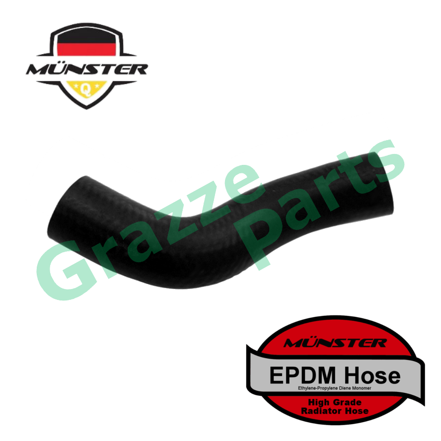 Münster Radiator Coolant Hose Pipe Top Upper Bottom Lower Toyota Land Cruiser Prado KZJ95 Diesel 199