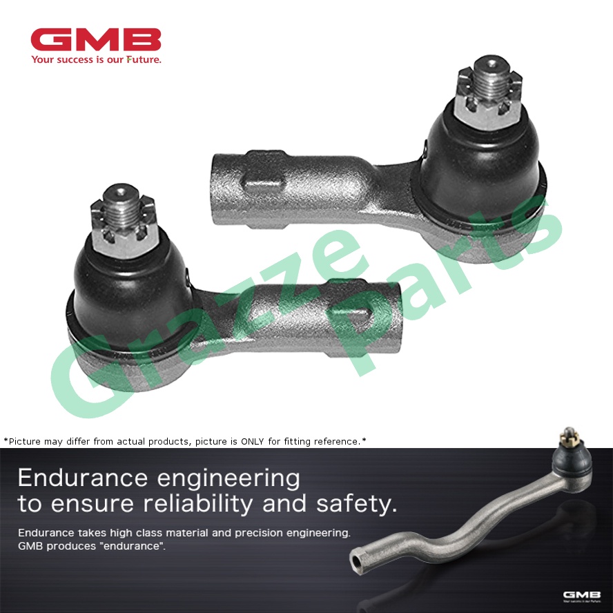 (2pcs) GMB Steering Tie Rod End Outer 0702-0341/0342 for Nissan Vanette C22 C20 Datsun 160J Bluebird