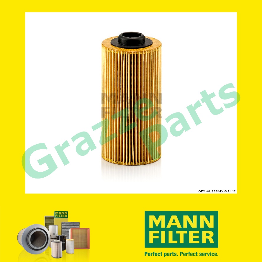 100% Original Mann Engine Oil Filter HU938/4X HU 938/4 X OX152 OX152D for BMW 7 Series E32 730i 730i