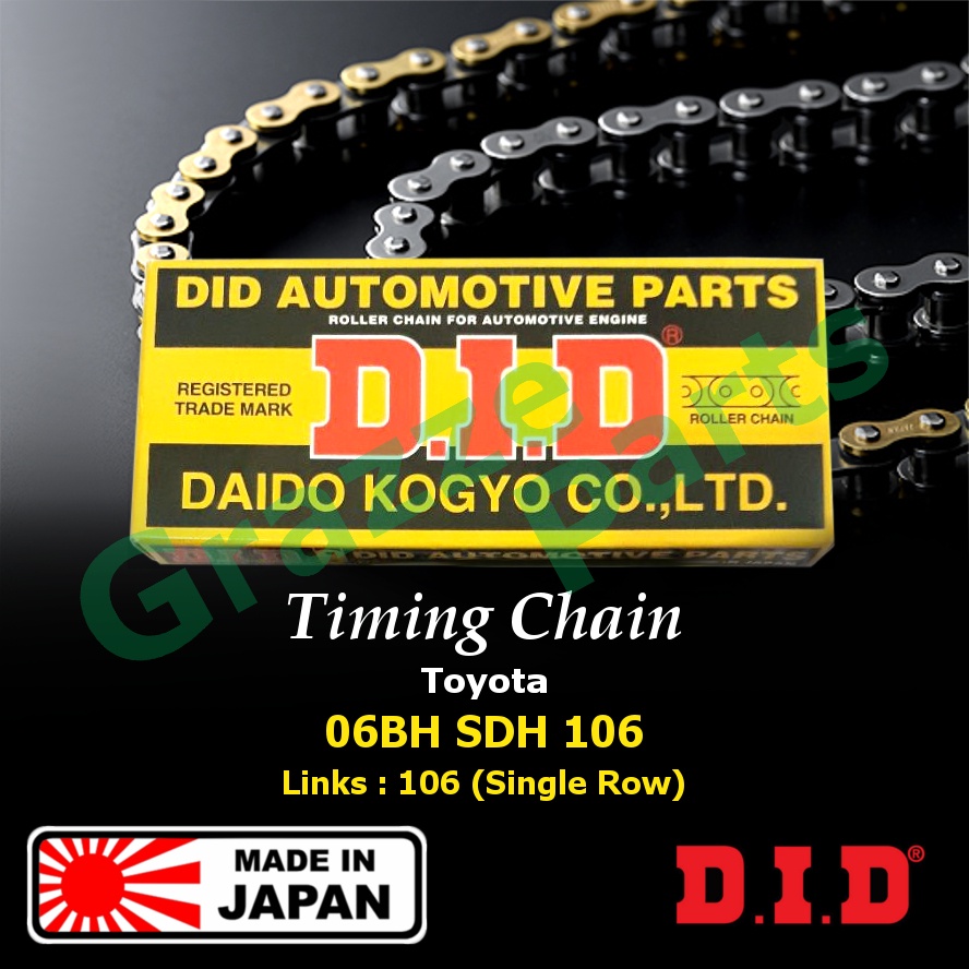   Made In Japan   D.I.D DID Timing Chain 06BHSDH106 / 13506-75020 for Toyota Land Cruiser Prado 2.7 