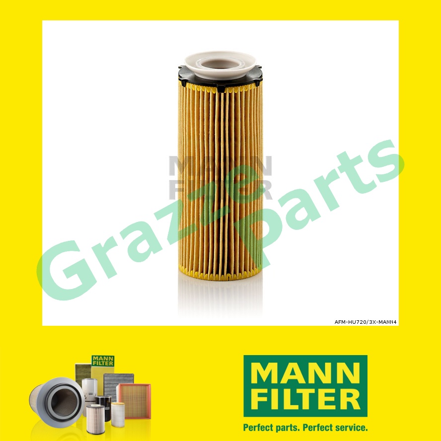 100% Original Mann Engine Oil Filter HU720/3X HU 720/3 X OX560 OX560D BMW X5 E70 3.0dX 30dX 40dX X6
