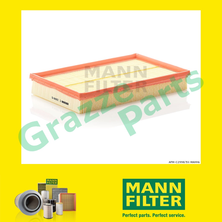 100% Mann Engine Air Filter C2998/5X C 2998/5 X LX977 LX977D Volkswagen VW Caddy III 2KA 2KB 2KH 2KJ