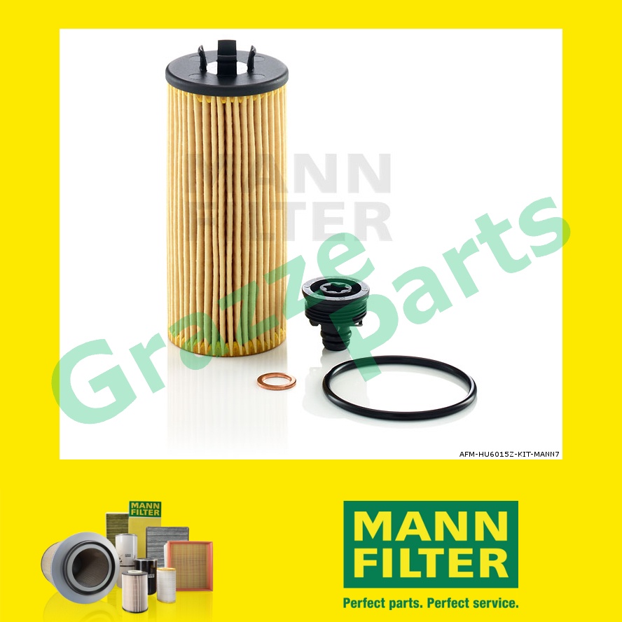 100% Original Mann Engine Oil Filter HU6015Z-KIT HU 6015 Z KIT OX815 OX815D for Zinoro 60H 1.5 Hybri