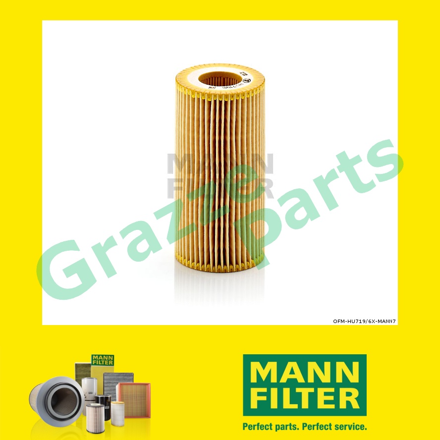 100% Original Mann Oil Filter HU719/6X HU 719/6 X OX379D for Audi TT TTS TTRS III FV 2.5 TSI DAZA DN